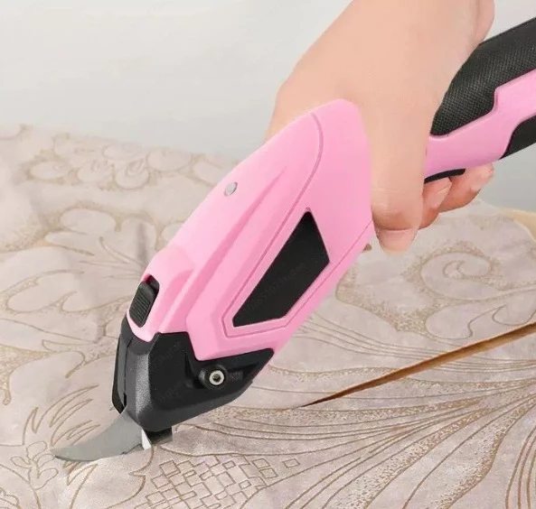 

Electric scissors USB fabric leather trimming rechargeable electric scissors