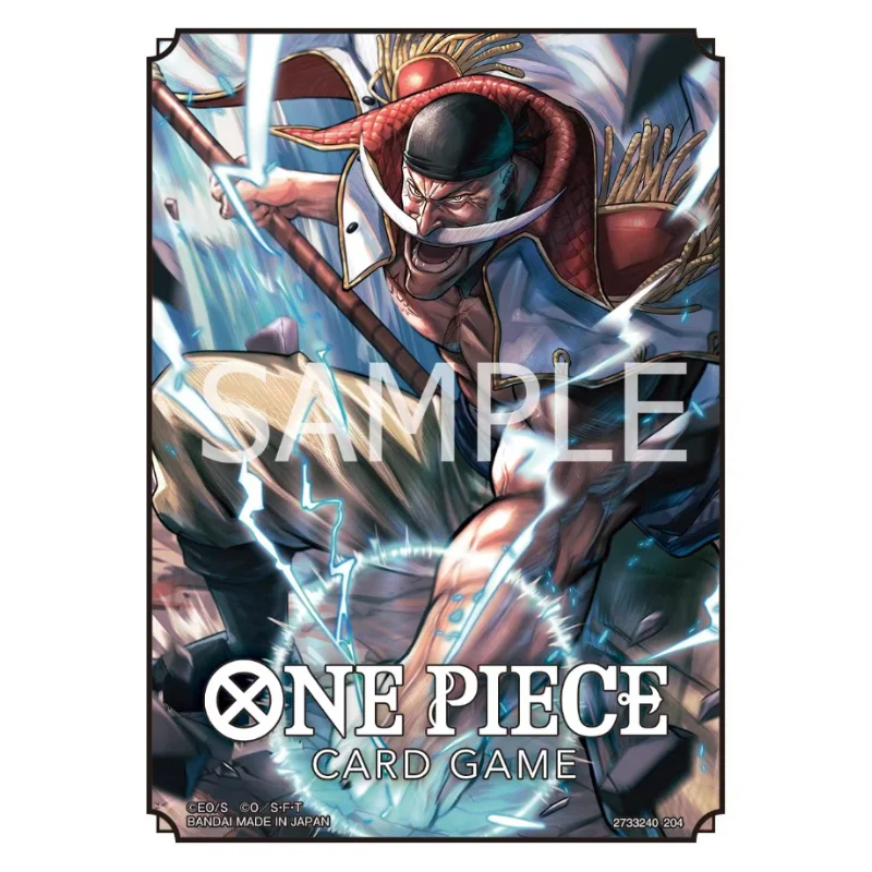 70Pcs/Set Anime One Piece OPCG Game New Original Card Sleeve 07 Silvers Rayleigh Ulti Edward Newgate Luffy Collectibles Gift Toy