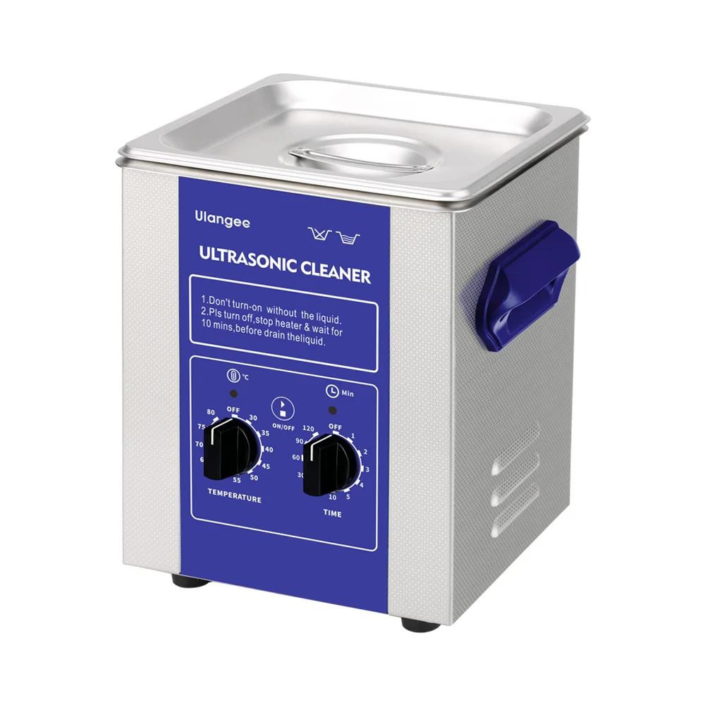UC-7060HL 40KHz Mechanical Desktop Ultrasonic Cleaning Bath 2L Ultrasonic Cleaner for Small Parts Jewelry Diamond