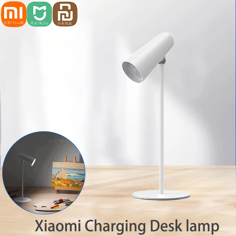 

Xiaomi Rechargeable Reading Table Rendering Light 3 In1 Multifunction Desk Lamp Mijia Smart Clip Lamp Portable Flashlight Type-c