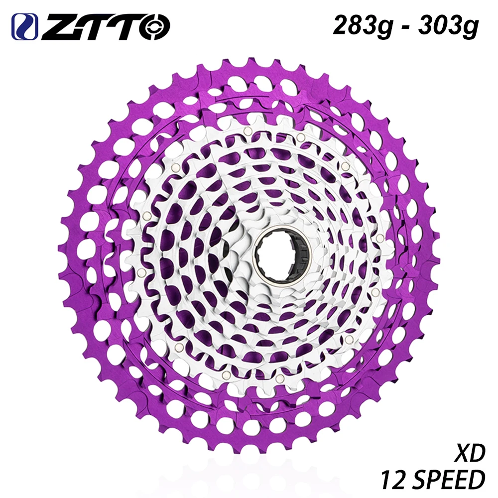 

Велосипедная кассета ZTTO 12 скоростей 9-46T 9-50T 10-50T для горного велосипеда, совместимая с XD втулками, MTB SLR CNC, 12-скоростная звездочка K7