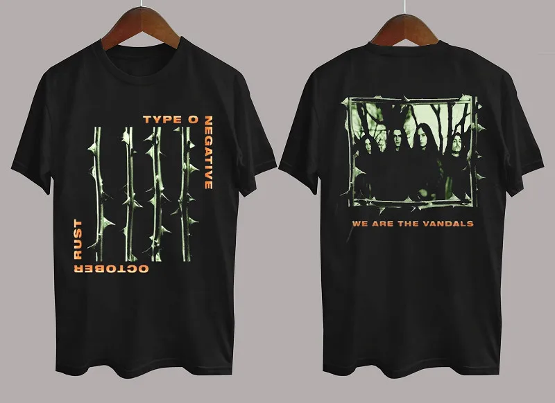 2 Side Type O Negative October Rust Gift For Fan Black All Size Shirt