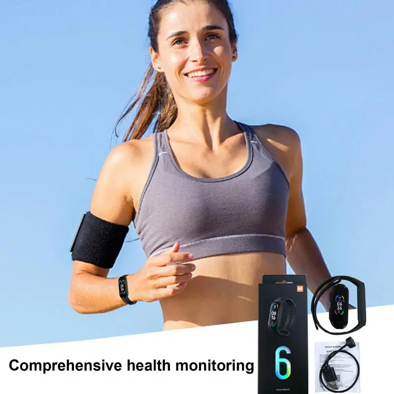 Fitness Tracker Heart Rate Monitor Watch Waterproof Smart Bracelet Heart Rate Sleep Blood Oxygen Monitor Smart Wristband