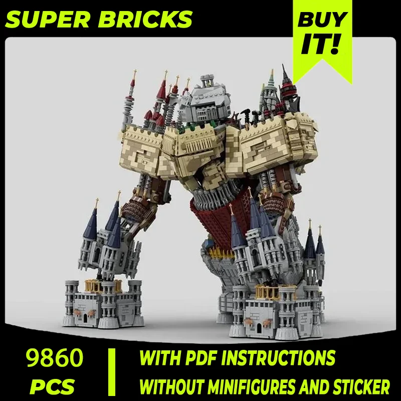 The Roaming Model Moc Building Bricks Magical Ancient Castle Monster Technology Blocks Gifts Christmas Toys DIY Sets Assembly