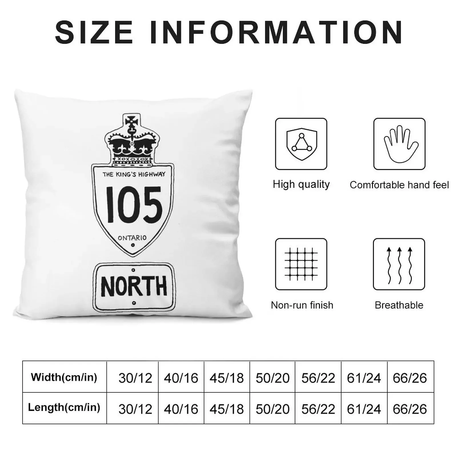 The Highway 105 Updated Throw Pillow Cushions For Children Covers For Sofas pillow