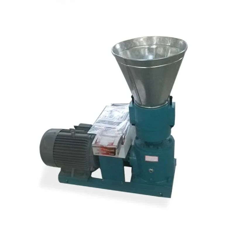 60-120kg/h Small Farming Pellet Animal Poultry Feeds Making Machine Rabbit Chicken Duck Fish Feed Maker Processing Equipment
