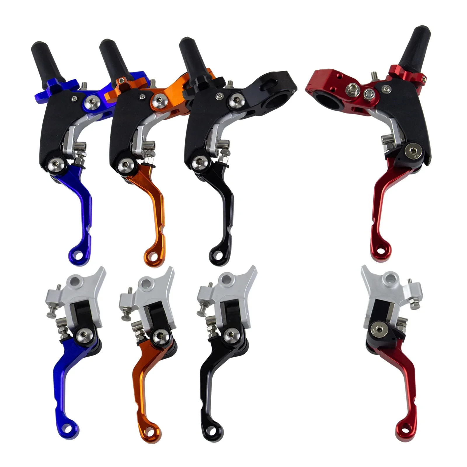 Motorcycle CNC Folding Clutch Brake Handle For Honda CR125R CR250R CRF250X CRF450X CRF250R 450R CRF125F CRF150F 230F handlebar