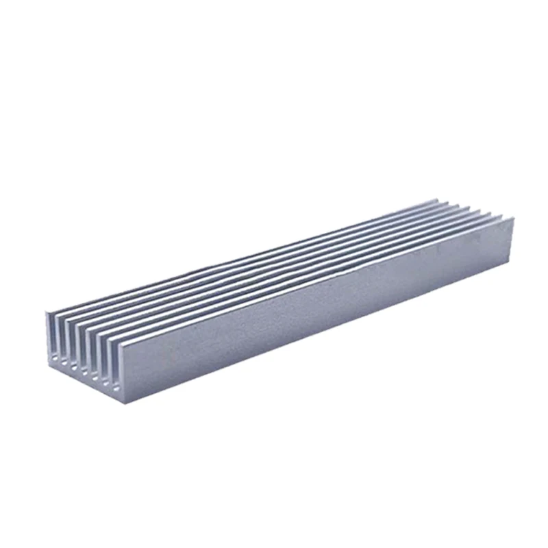 Aluminum Dense Tooth Heat-sink 10 mm for Power Amplifier/Router/Graphics Card Thermal Conductivity, High-power Aluminum Radiator
