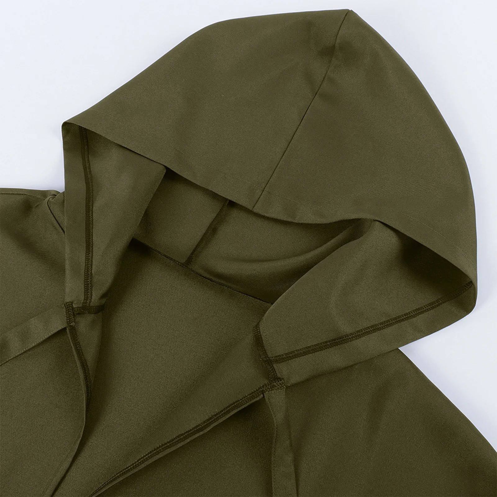 Unisex Adults Renaissance Knight Hooded Cape Cloak Long Wizard Robe for Halloween Cosplay Party Medieval Fantasy Costume