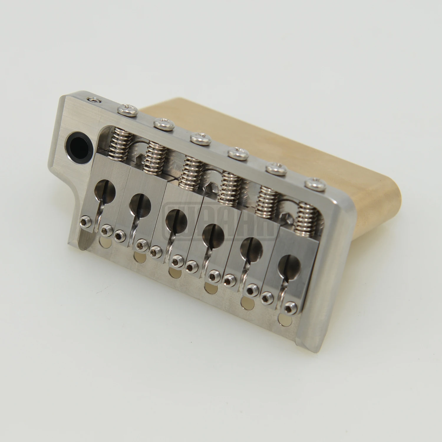 CNC Machined 52.5mm Stainless Steel 6-Screw Guitar Tremolo Bridge for PRS Knife Edge ST Style Electric Guitar