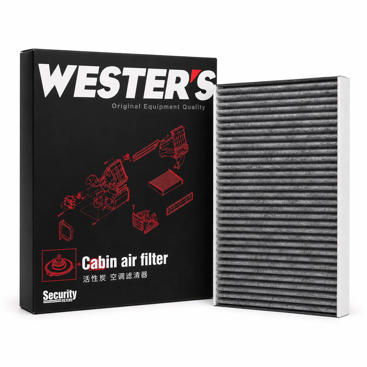 For OPEL Corsa D 2006-2014 Combo 2001-2011 WESTGUARD Cabin Air Filter MK6210