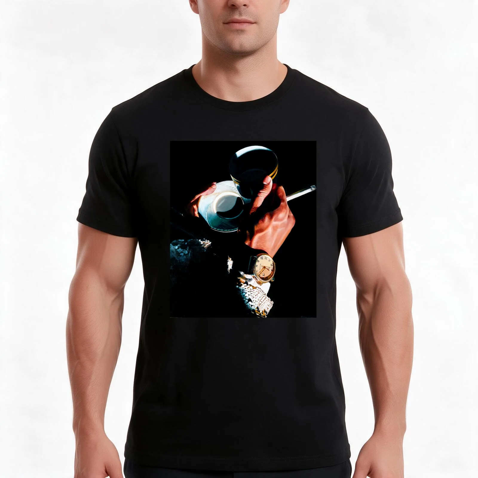 Smoke Break T-Shirt, Summer Casual Cotton Tee, Oversized Streetwear Tops, Vintage Graphic Print, Loose Fit Short Sleeve
