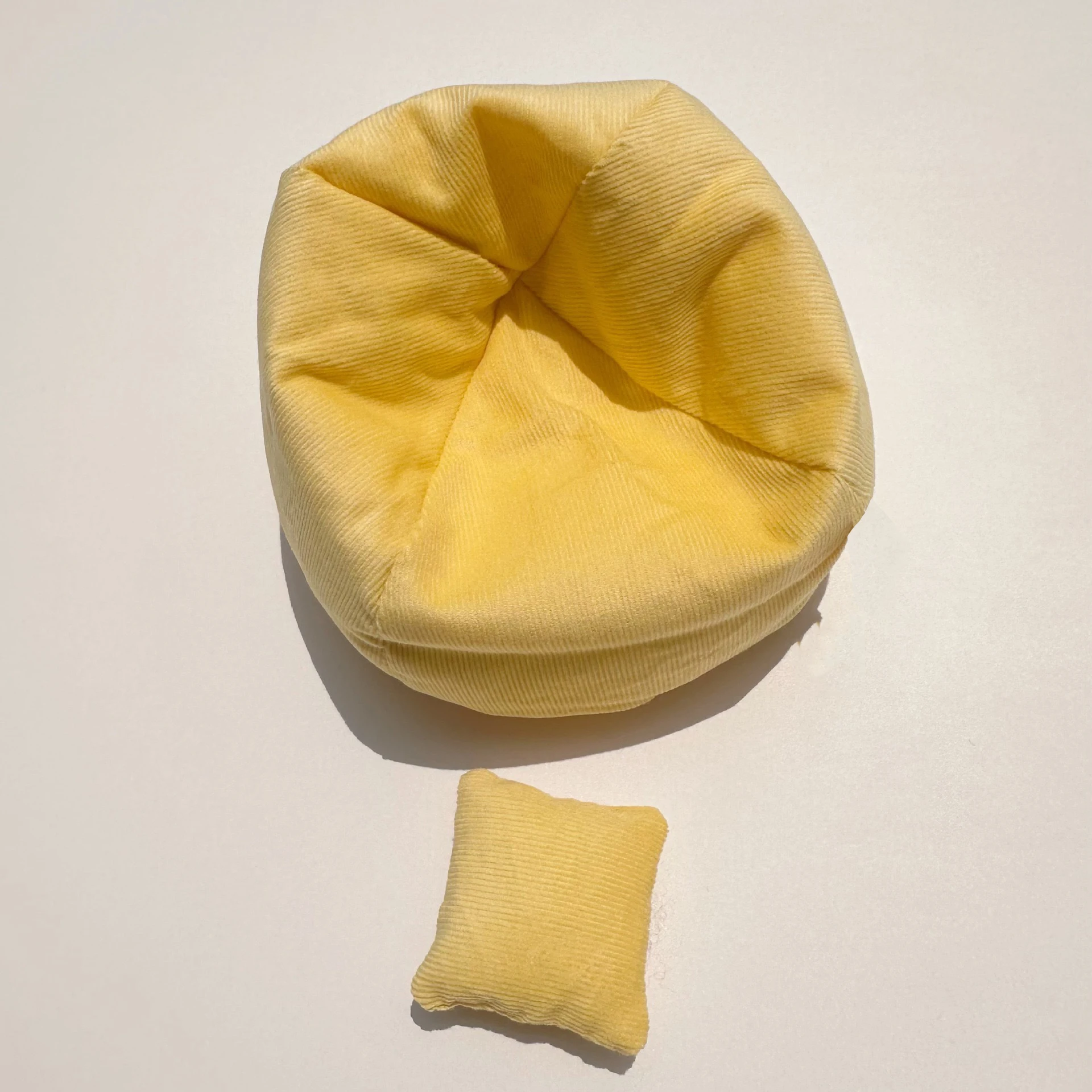 ل 17 سنتيمتر Labubu أريكة صغيرة Bjd دمية غرفة الديكور 2nd الجيل يجلس حفلة سلسلة دمية أريكة سيارة أريكة صغيرة السرير #6