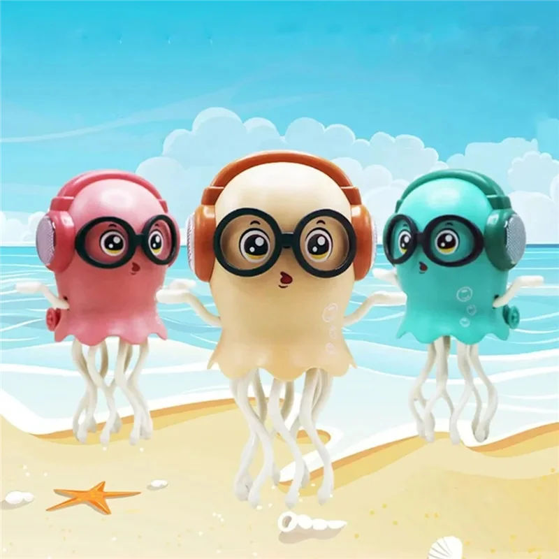 ปลาหมึกเต้นรำ BEDW-Dancing Octopus ของเล่นปลาหมึกไฟฟ้า เดินได้ เต้นได้ พร้อมดนตรีและแสงไฟ สัตว์เลี้ยงอิเล็กทรอนิกส์สำหรับเด็ก