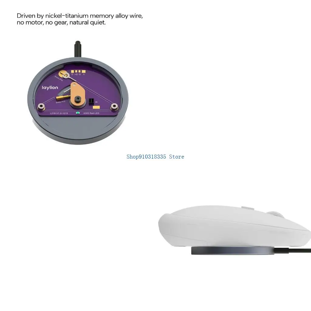 Mouse Mover Anti-Sleep Mouse Simulador movimiento automático Mouse Jiggler para pantalla ordenador portátil Anti-Sleep