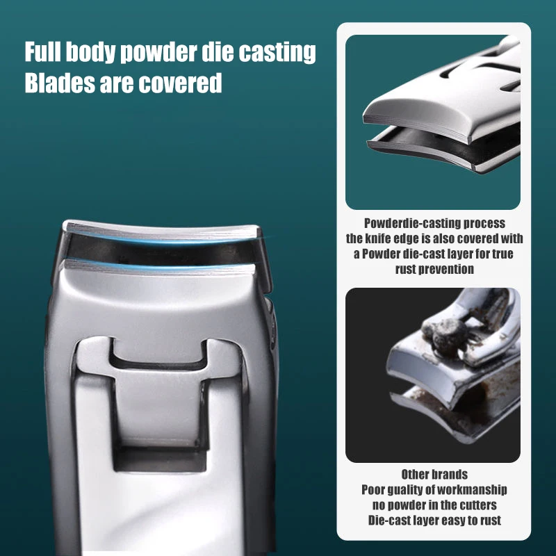 Portable nail clippers, with folding nail clippers, single small size, ultra-thin nail clippers