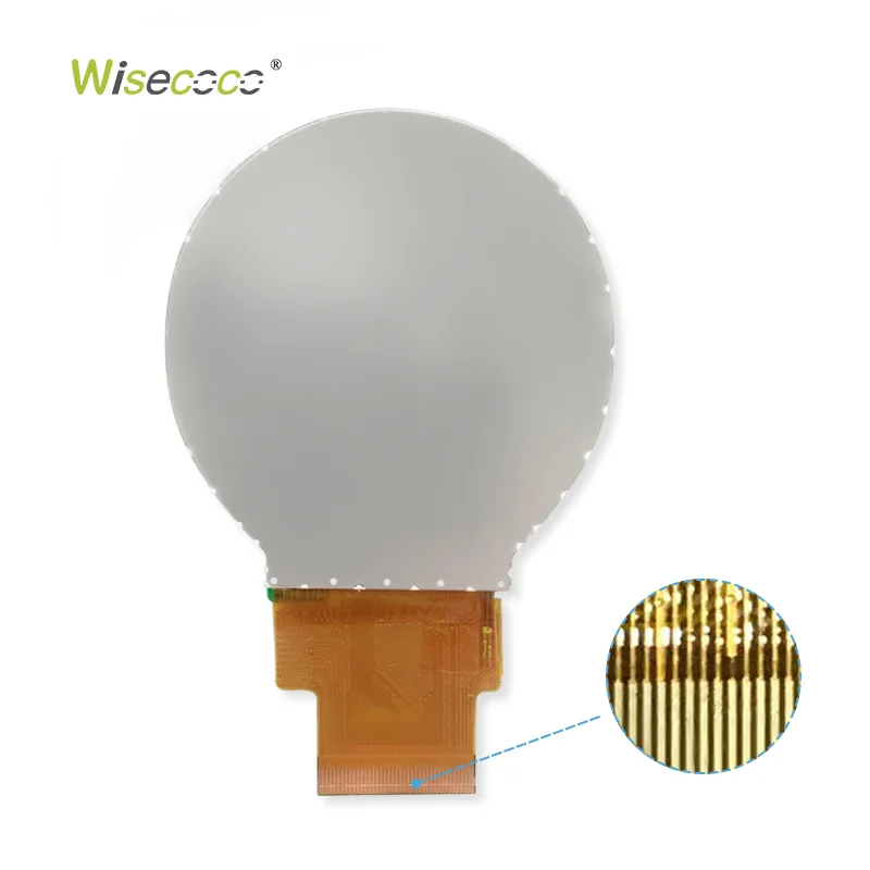 Wisecoco 2.1inch Round Tft Lcd Module 480*480 Lcd Display SPI Interface Circular LCD Screen for Wearable Device - view 6