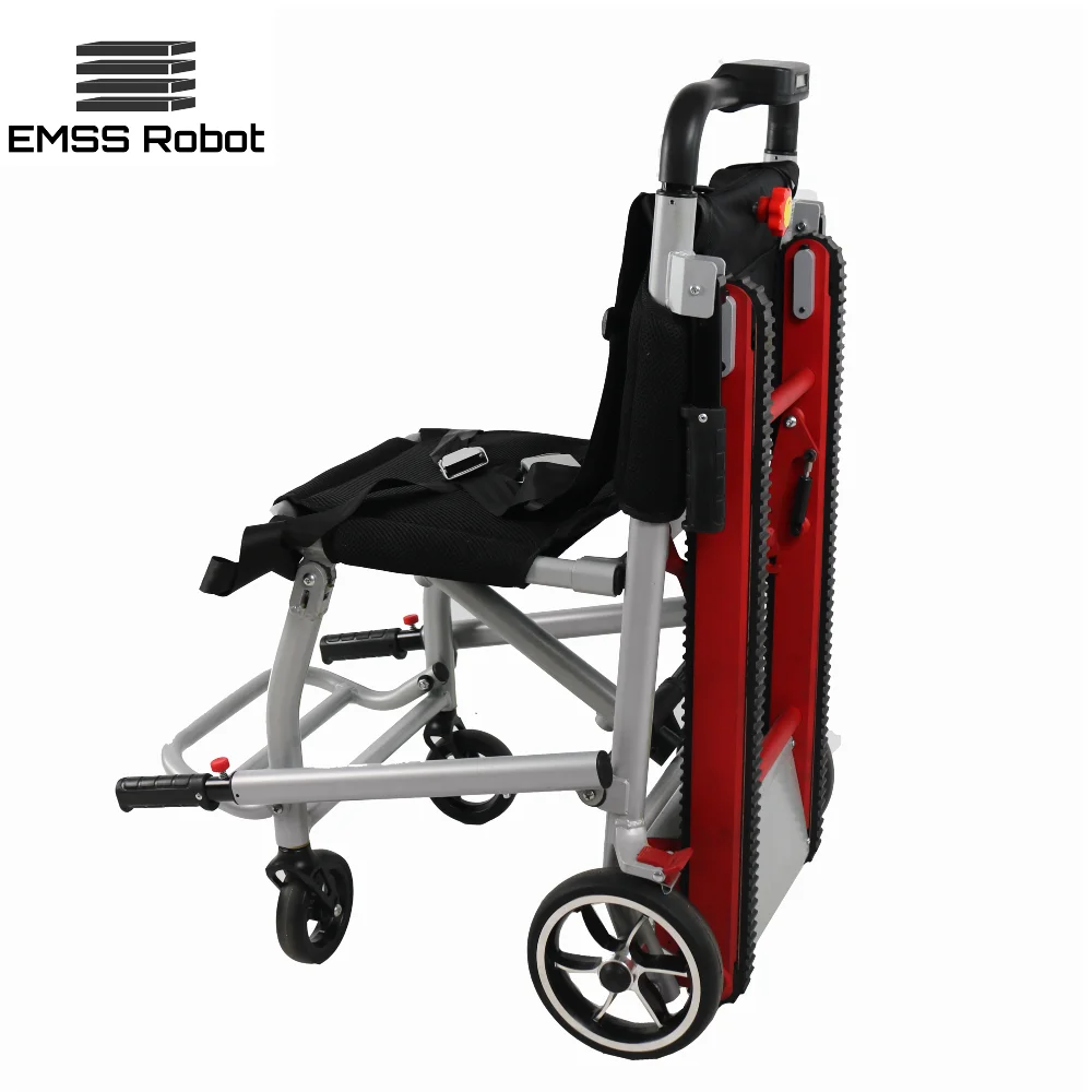 Aluminum Disability Patients Handicapped Function Staircase Motorized Foldable Crawler Hydraulic Electric Folding