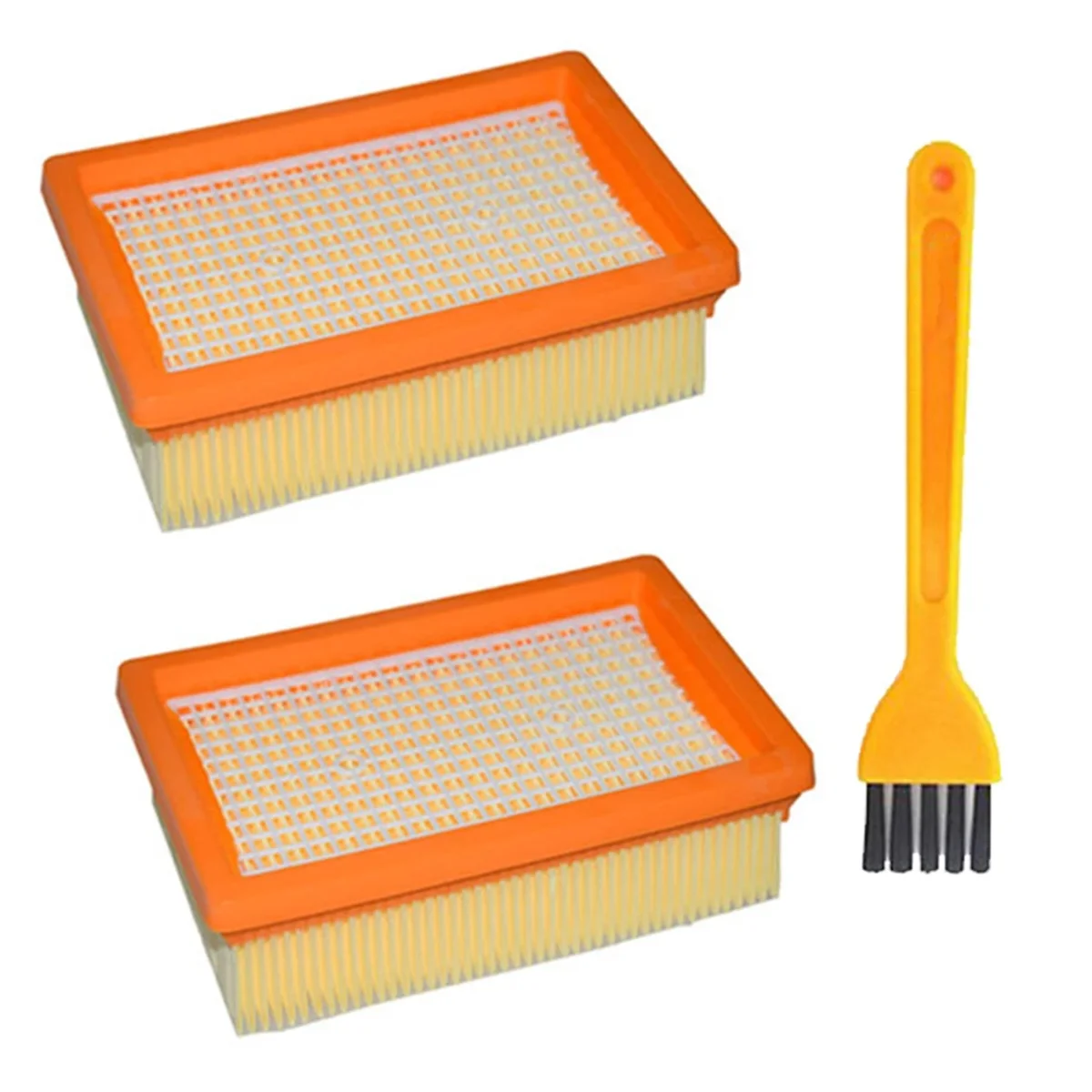 2Pcs Filters for KARCHER MV4 MV5 MV6 WD4 WD5 WD6 Wet&Dry Vacuum Cleaner Replacement Parts 2.863-005.0 Hepa Filter