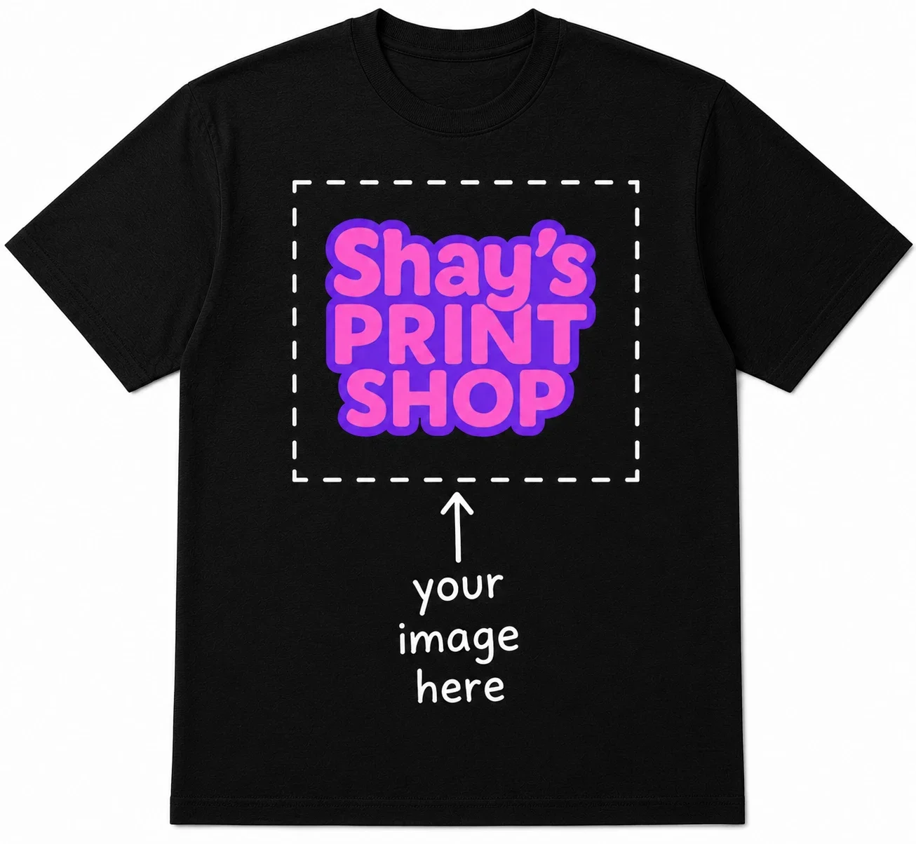 Custom T-Shirt Unisex Design Name Photo Text Cotton Shirts Short Sleeve Stretchy Tees Personalized Gifts for Sport Daily Holiday