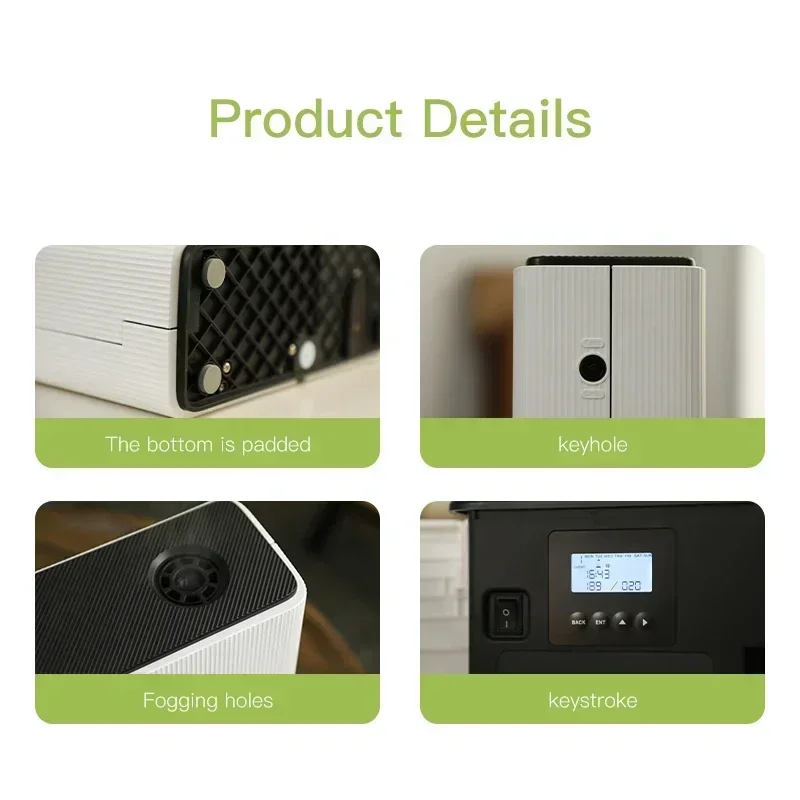 VAT Exemption US Local Aroma Diffuser Home Perfume Scent Machine Fragrance Air Freshener Essential Oil Waterless Flavoring