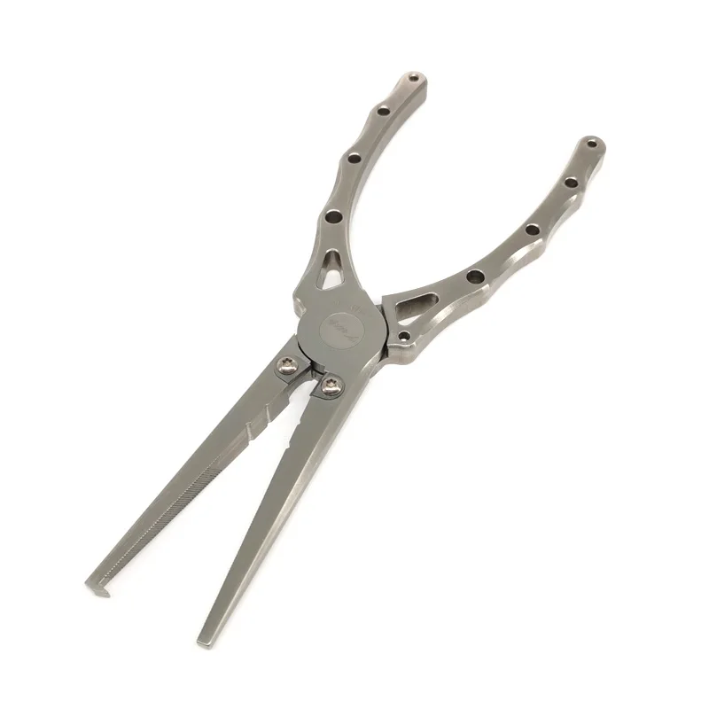 

NEW OEM Titanium Alloy Fishing Pliers 195mm 117g Saltwater Oem Steel Line Fish Cutter Scissor Fishing Pliers