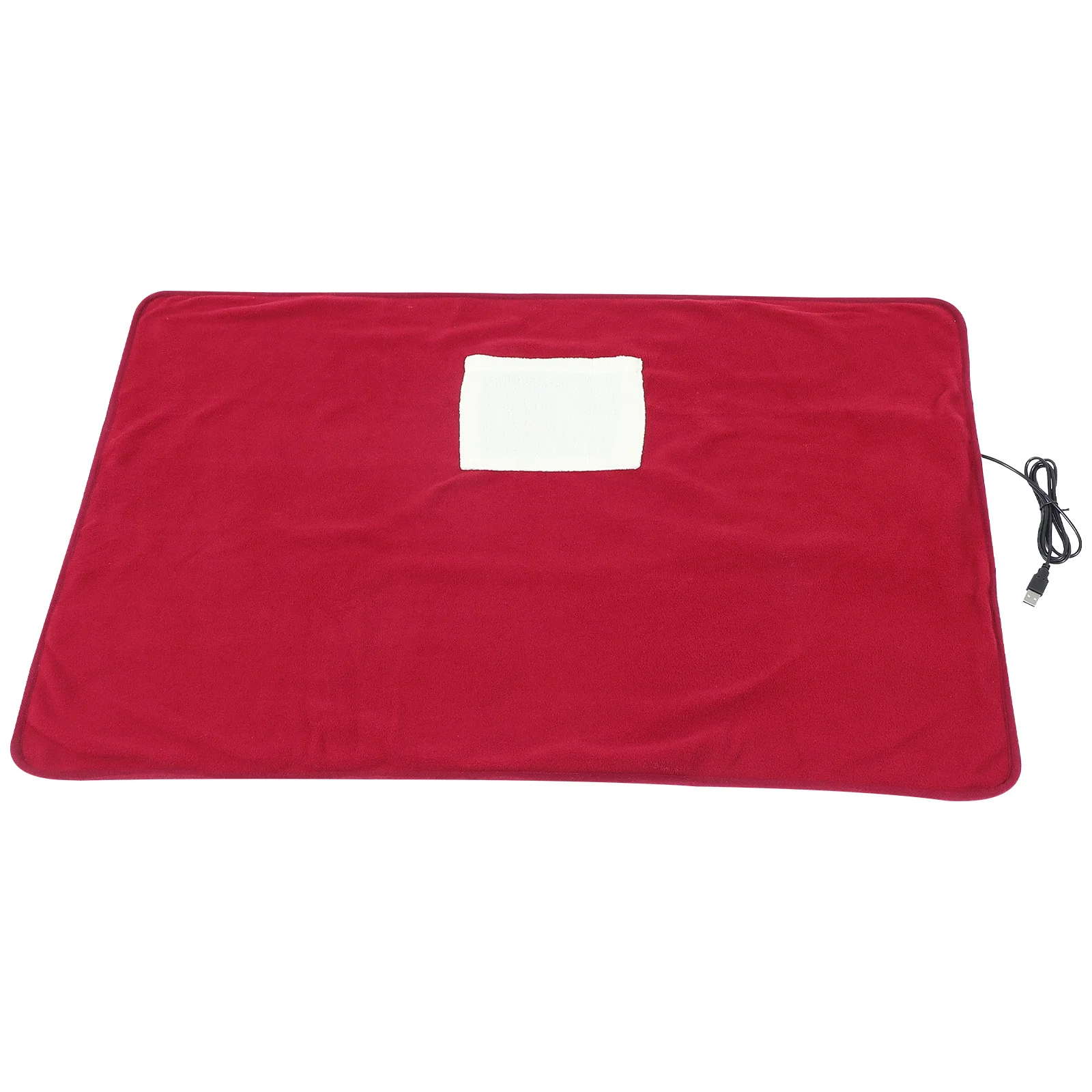 

Pet Heating Pad Warm USB Electric Heating Mat Soft Polyester Pet Sleeping Cushion Warmer Mat for Dogs Cats