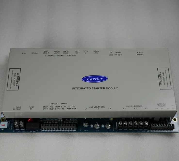 Chiller Refrigeration Spare Parts Integrated Starter Module 19XR04012202 Carrier ISM Board