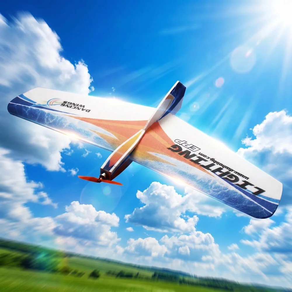 1060mm Lightning EPP Foam RC Plane Kit Airframe Only No Motor ESC Servos DIY Trainer Glider