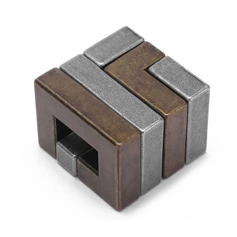 Magic IQ Cast Coil Difficult Metal Brain Teaser Puzzles For Adults & Kids Disentanglement Educational Mind Challenges Toys view 6