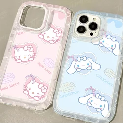 Etui Sanrio Hello Kitty Cinnamoroll do Samsung Galaxy S24 Ultra S23 S22 S21 FE S20 Plus Note 20 10 Pro A34 A54 A33 A53