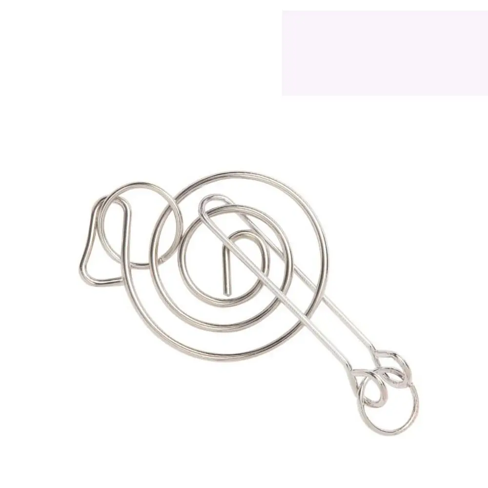 

Kong Ming Lock 3d Puzzle Wire Buckle Interlock Toys Brain Teaser Puzzles Interactive Games Developmental Toys 3D Metal Puzzle