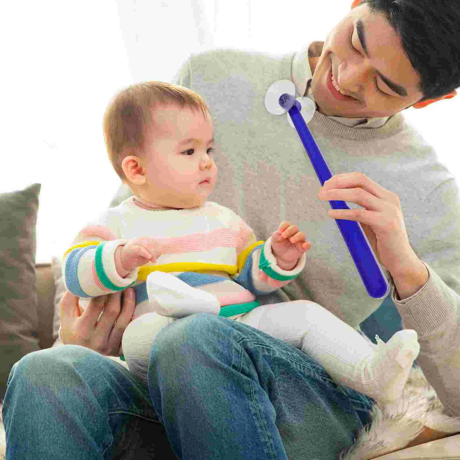 

2 Pcs Suction Cup Hammer Disc Cheering Children Hammers Cups Card Sucker Mini Toys Kids