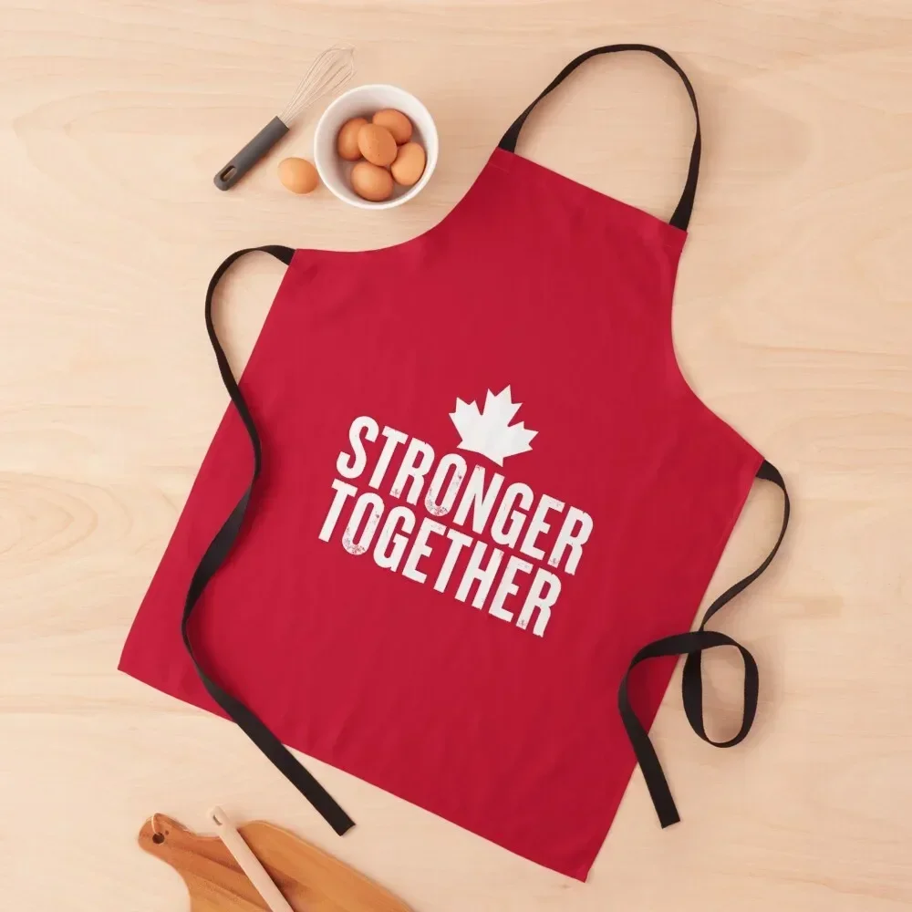 

Stronger Together Canada #004 Apron kitchen woman cleanings Things For The Home Apron