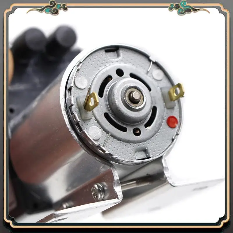 M45K-1PC シルバー + ブラック 65-120Kpa 6 ワットミニ真空ポンプ負圧吸引ポンプホルダー付きガス分析サンプリング用