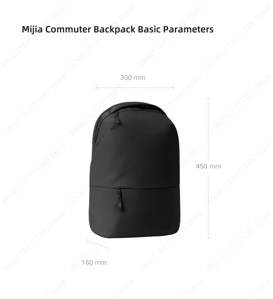 Xiaomi Mijia Commuter Backpack 17.3L Big Capacity School Bag Daypack Life Style Shoulders Bag Sport Backpack Hidden Outer Bag