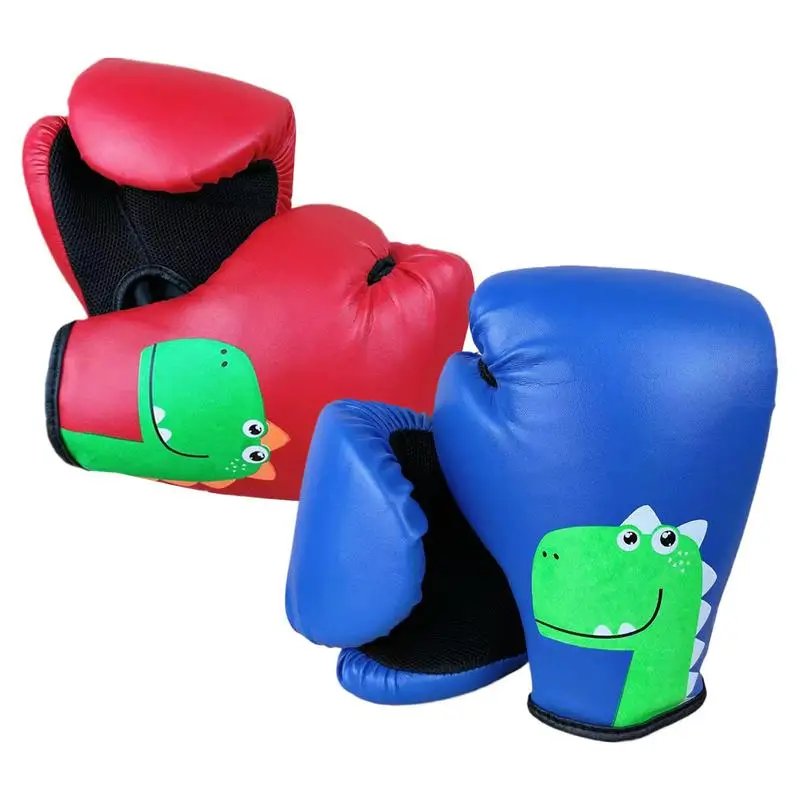 

Boxing Gloves Breathable Kickboxing Gloves PU Leather San da Boxing Gloves Punching Training Gloves For Kids Training Sandbag