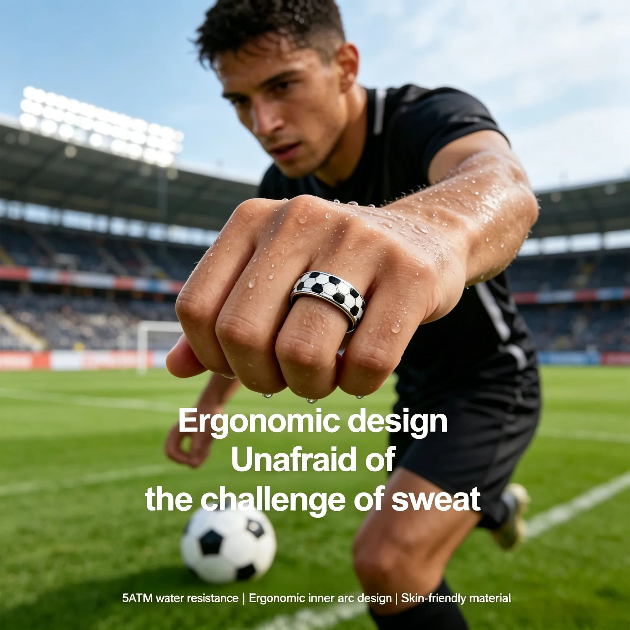 2026 new Smart Ring, Fidget Spinner Anxiety Relieve Ring for Men women, Health Sleep Monitor, 5ATM Waterproof