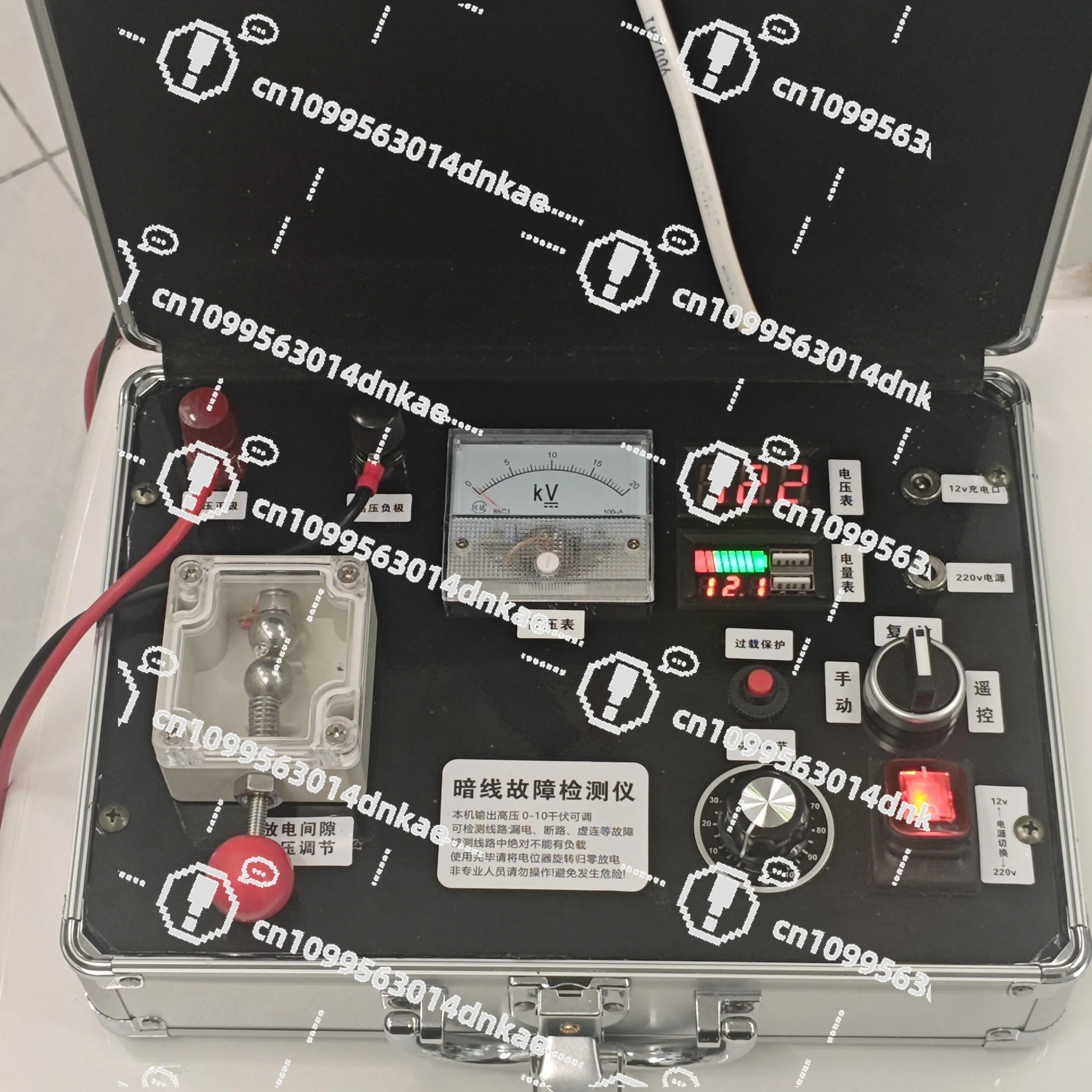 Leakage Detection Artifact Circuit Dark Line Fault Detection Locator Fault Detection Locator Shooting Leakage Detector