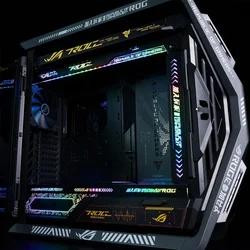 MOD Computer Lighting Panel for Asus GR701 Case,ROG HYPERION Gaming Cabinet Lightboard,DIY Laser Refit Plate 5V AURA SYNC