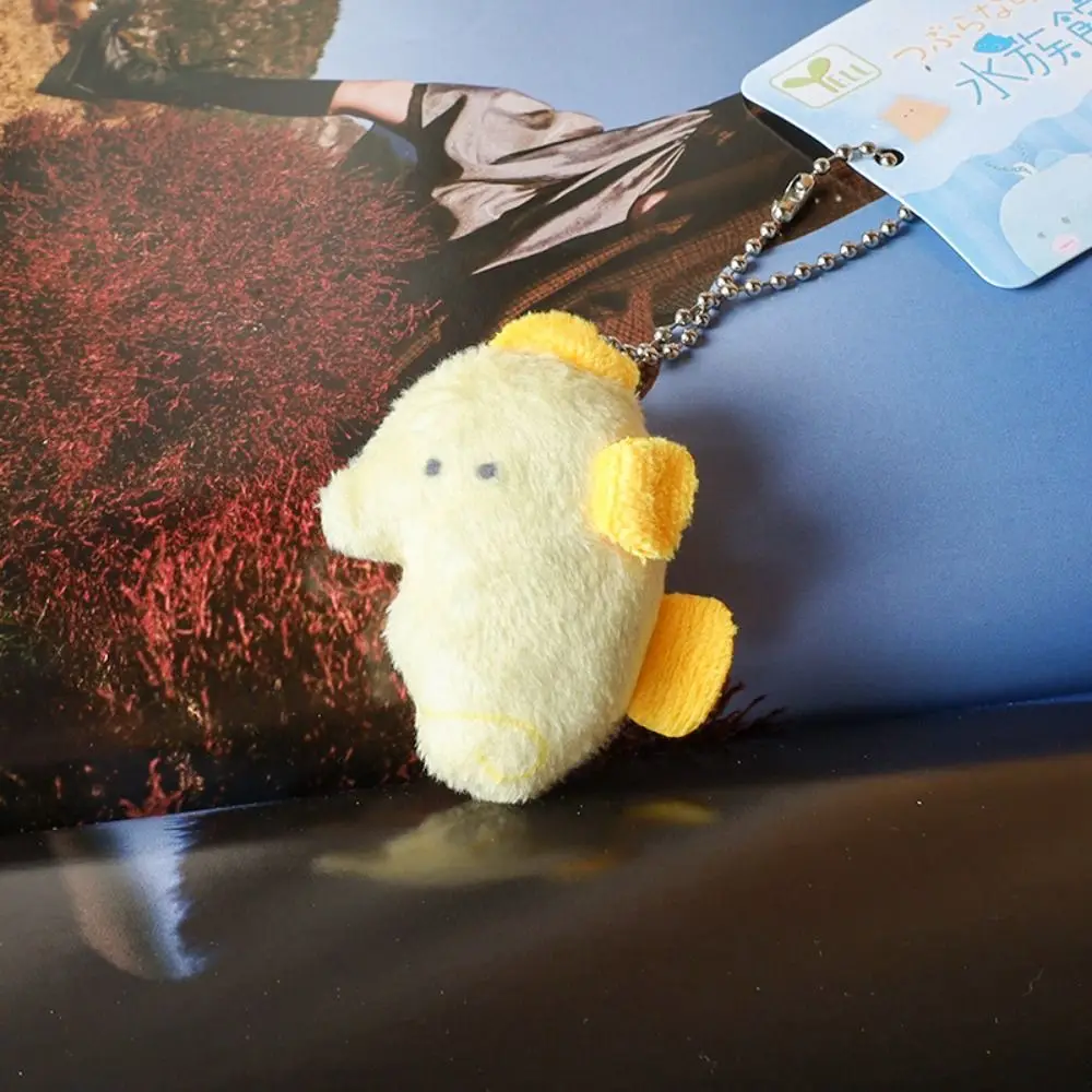 Aquário dos desenhos animados plushies pingente tubarão pelúcia peixe chaveiro tartaruga estilo japonês mochila decoração presente do aquário