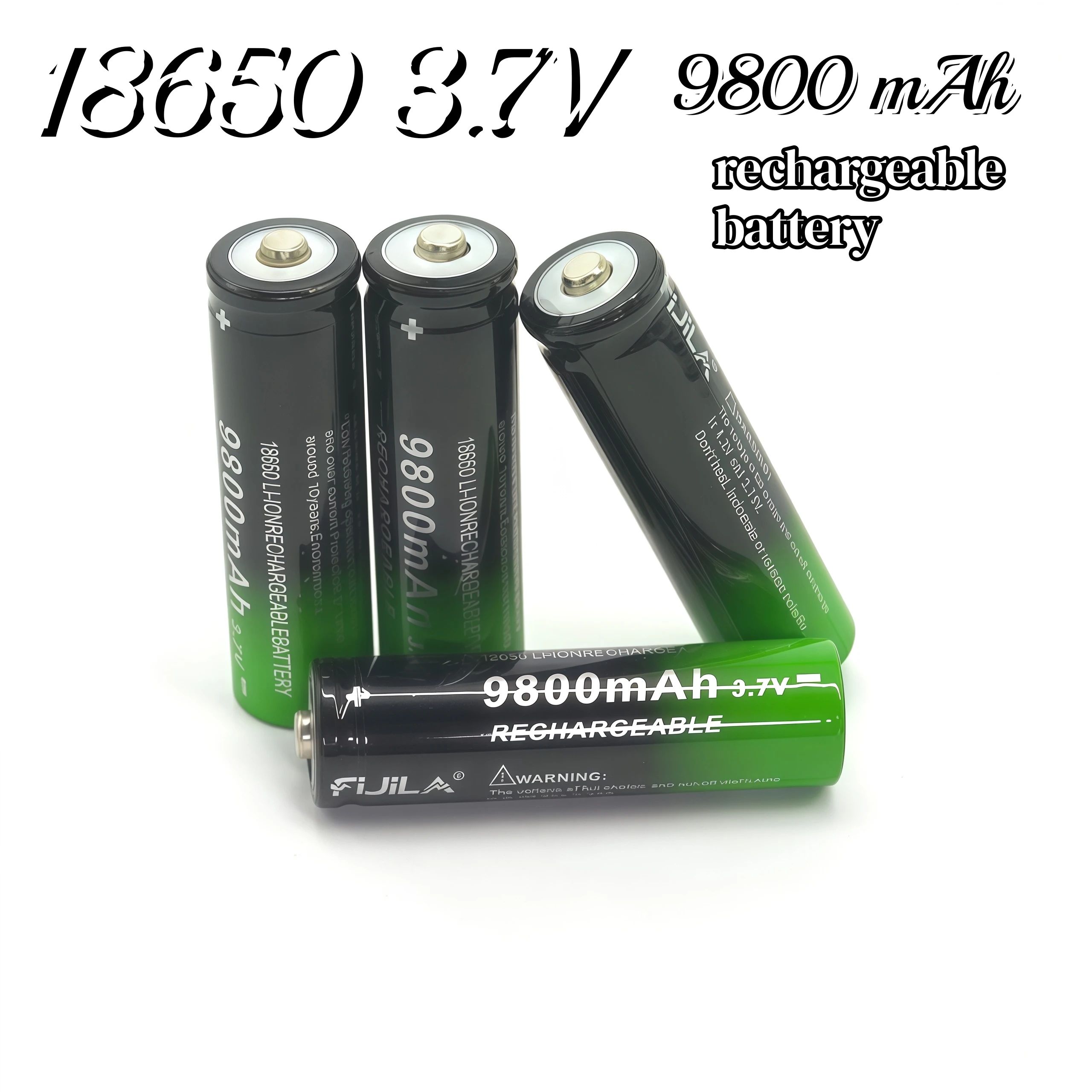 2025 Neuer 100 % Original 18650 3,7 V 9800 mAh wiederaufladbarer Li-Ionen-Akku – ideal für Taschenlampen, Taschenlampen und Scheinwerfer, Drop Shipping