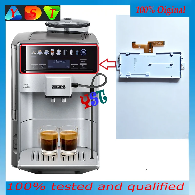 

Display LCD Screen For Siemens TE603201RW TE603801CN EQ 6 series 300 Coffee machine