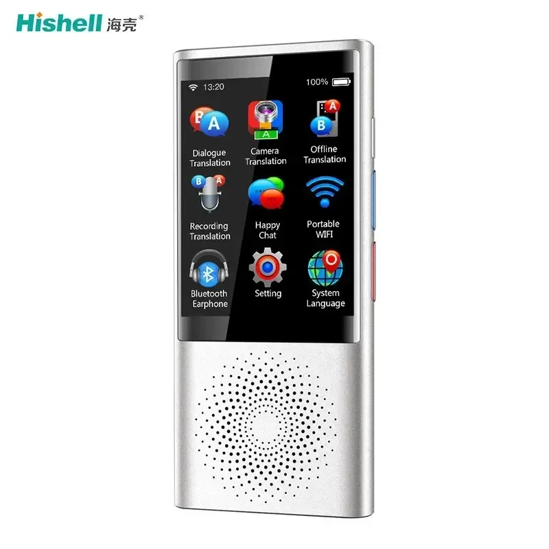 2026/Hot-selling/Pocket electronic translator Chinese English traductor de idiomas smart speech voice translator