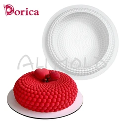 Dorica Big Custard Apple Chocolate Mousse Mold DIY Fondant Silicone Mould Cake Decorating Tools Kitchen Bakeware