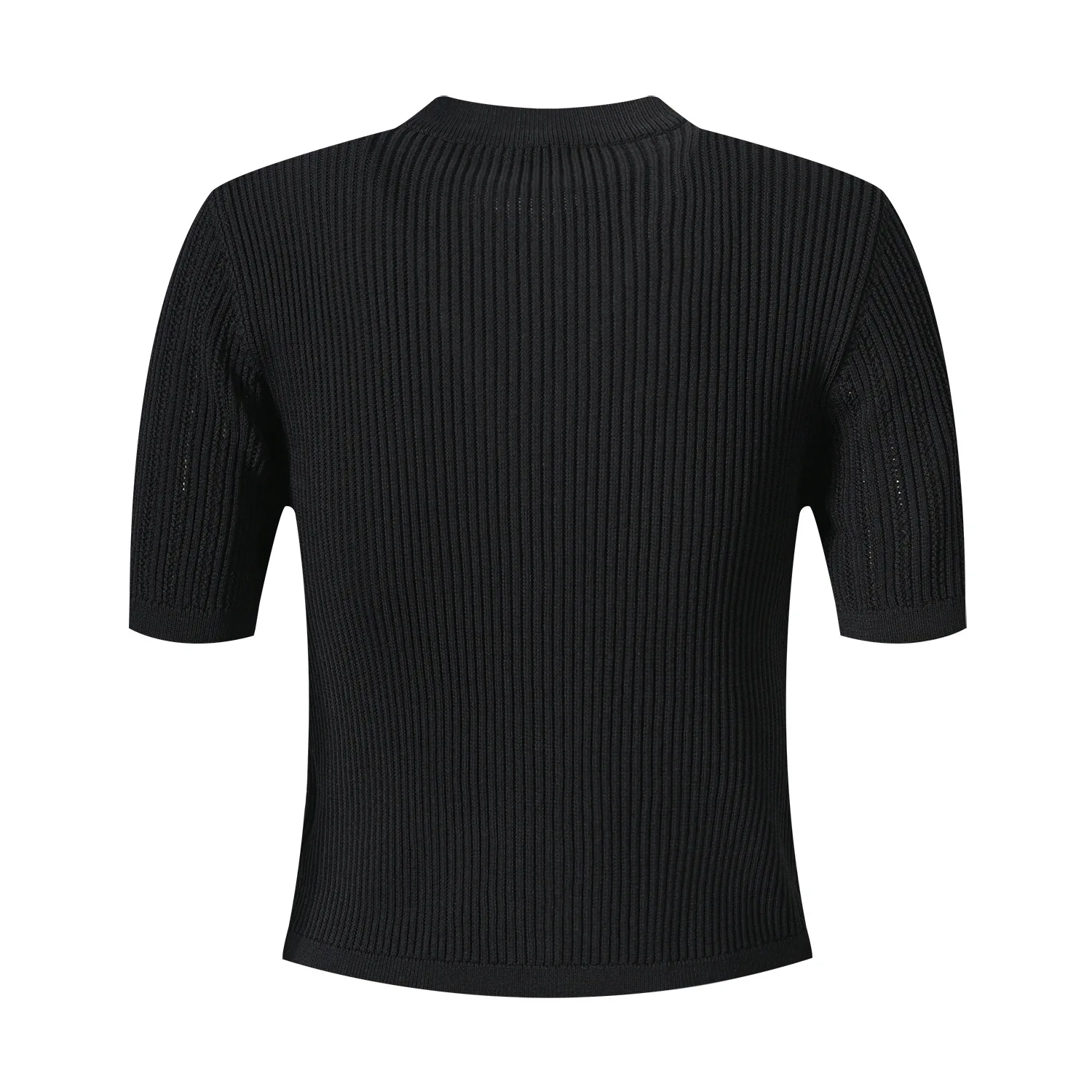 

Высококачественный европейский топ на весну и лето, вязаный кружевной топ с прикрашенным подолом, небольшой топ Fraance, тяжелая рабочая вышивка ort Sve