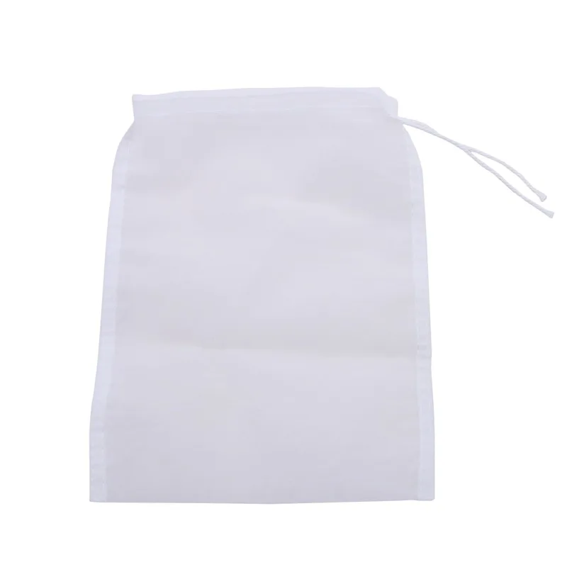 Tea Beer Milk Coffee Oil Filtration Strainer Mesh Kitchen Nylon Filter Fabric Bags Santa Claus Elk Snowman Wine Bottle Cover