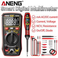 ANENG B18 Highlight Voltage Test Pen+SZ202 Digital Multimeter Tester Voltage Multi-functional Profesional Electrician Tools Set
