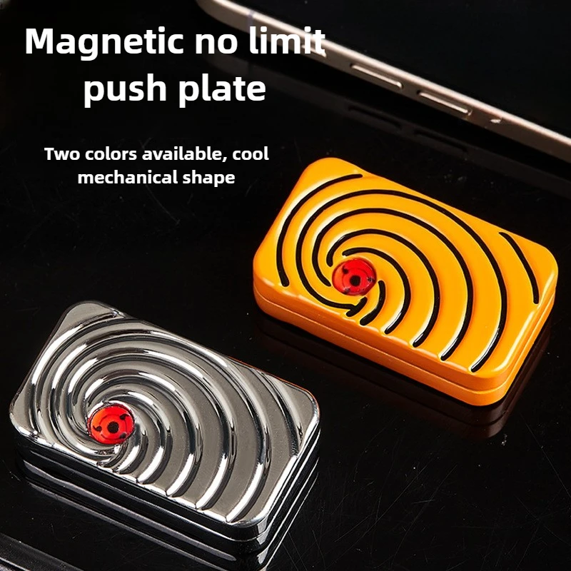 

Игрушка для снятия стресса с магнитным бесконечном положением, портативная маска из алюминиевого сплава, игрушка для снятия стресса, подарок для мальчика