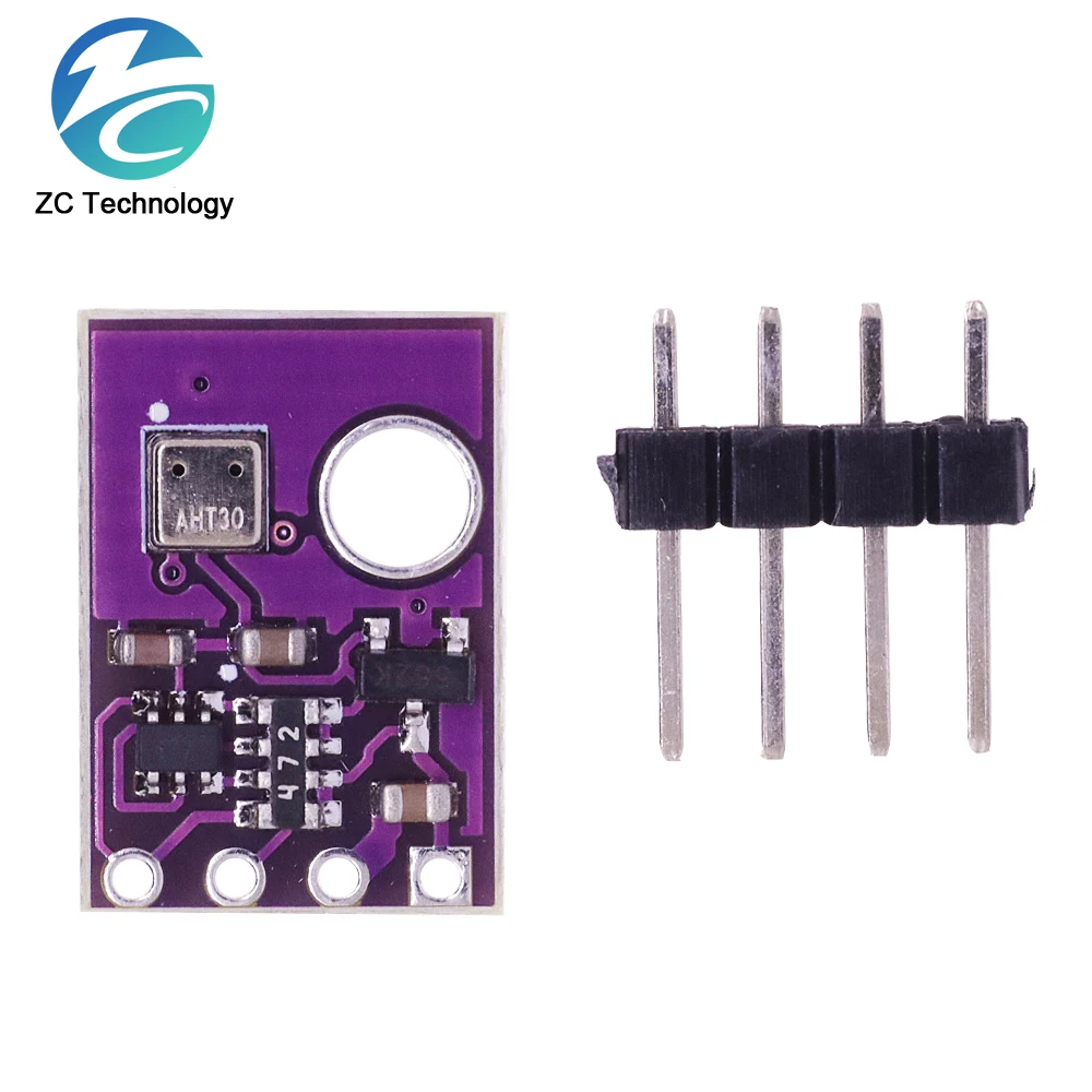 Picture 5: 1/5/10PCS AHT30 Temperature Humidity Sensor Module Temperature And Humidity Probe I2C Digital Signal High Precision For Arduino